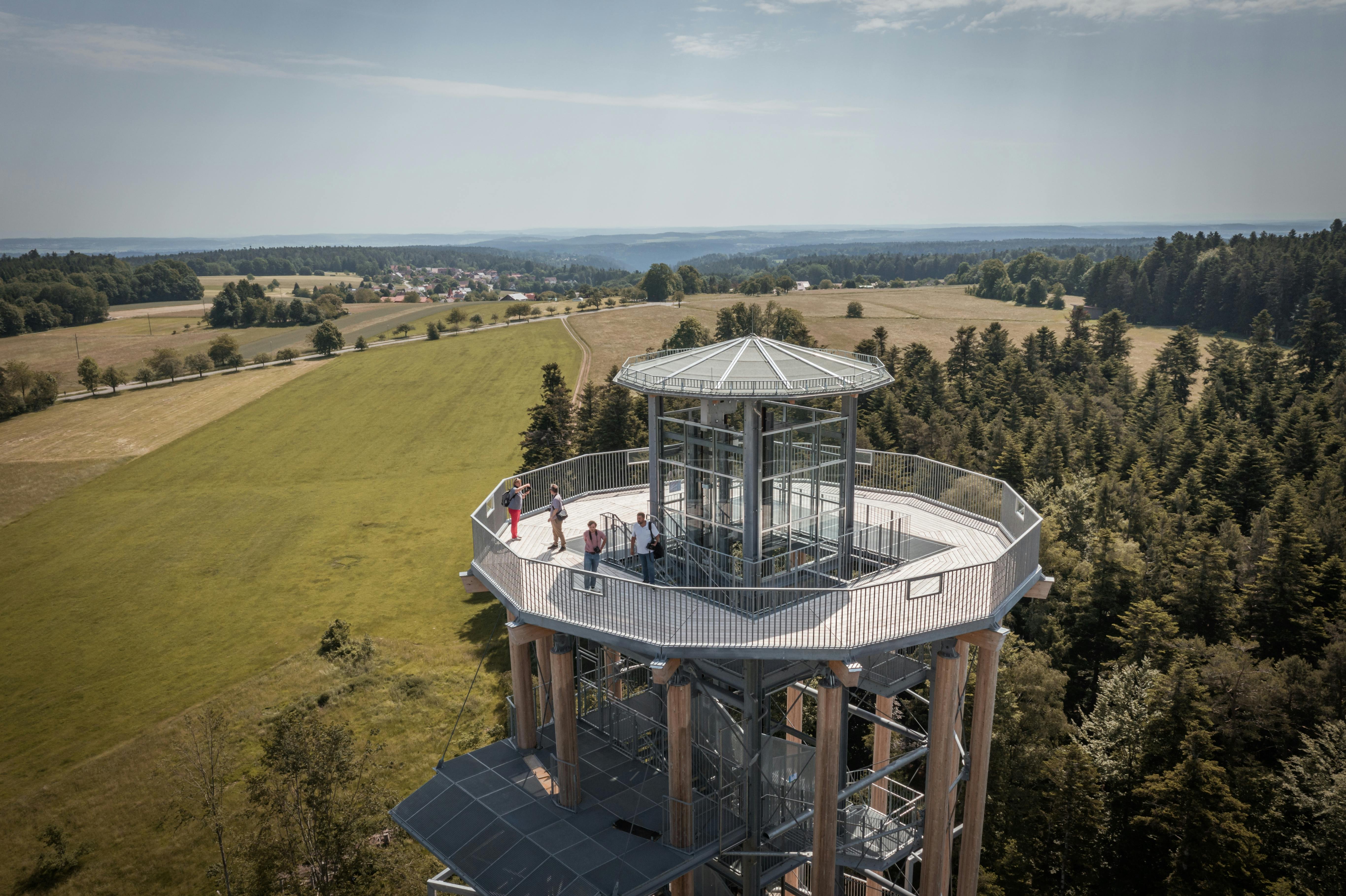 Gemeinde Schömberg: Aussichtsturm Himmelsglück